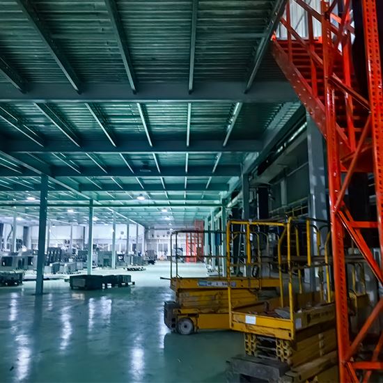 Warehouse Storage Mezzanine Structure System